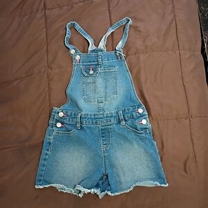 Jordache Overall Denim Shorts